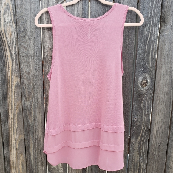 LOFT Flowy Blush Tank - Picture 4 of 4